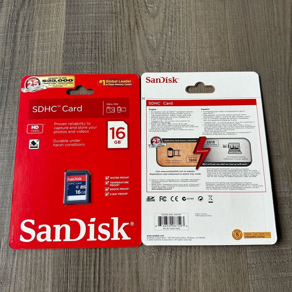 SanDisk SDHC Card